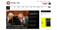 Desktop Screenshot of channel-one.al
